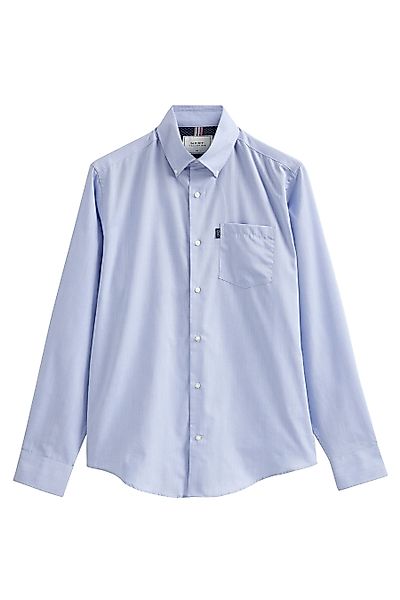 Next Businesshemd Pflegeleichtes Button-Down-Oxford-Hemd (1-tlg) günstig online kaufen