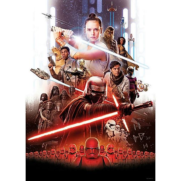 KOMAR Wandbild - Star Wars Movie Poster Rey - Größe: 50 x 70 cm mehrfarbig günstig online kaufen