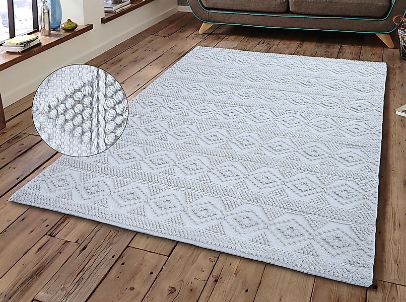 my home Outdoorteppich »Tornio«, rechteckig, 10 mm Höhe, In- und Outdoor ge günstig online kaufen
