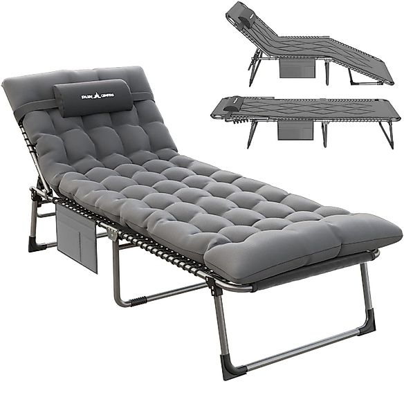 UDPATIO Campingliege Camping Betten Feldbetten Klappbar, günstig online kaufen