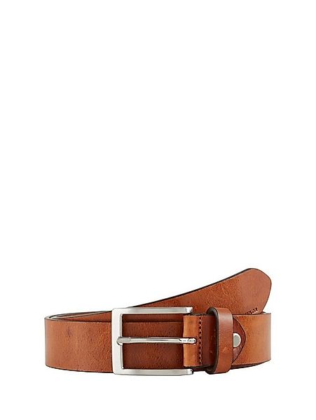TOM TAILOR Ledergürtel Belts TTJADEN Ledergürtel mit eckiger Dornschließe günstig online kaufen