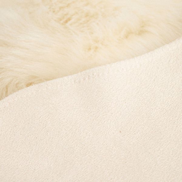 KiNZLER Fellteppich "Kunstfell" fellförmig 30 mm Höhe Uni-Farben, weich & f günstig online kaufen