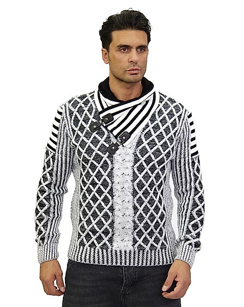 Denim Distriqt Strickpullover Herren Strickpullover mit günstig online kaufen