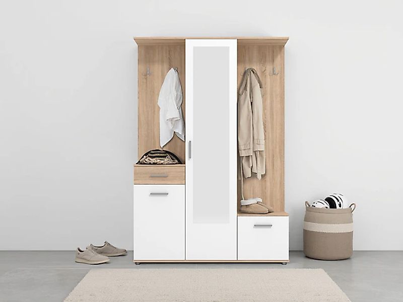 INOSIGN Kompaktgarderobe »Martin Flurgarderobe, Dielenschrank, Flurmöbel, B günstig online kaufen