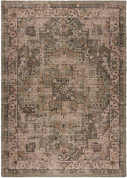 FLAIR RUGS Teppich »Selena Jute«, rechteckig, 8 mm Höhe, Vintage Jute günstig online kaufen