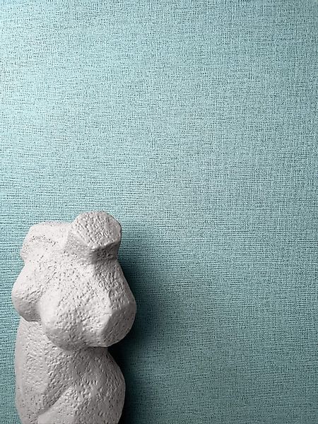 Newroom Vliestapete, Türkis Tapete Uni Unifarbe günstig online kaufen