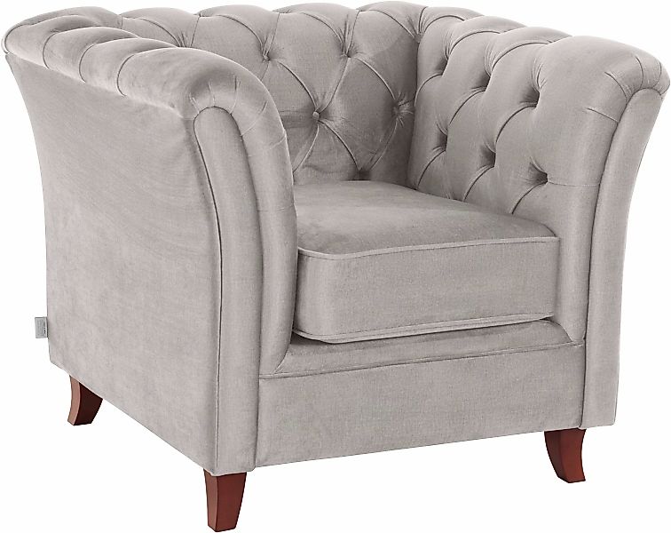 Home affaire Chesterfield-Sessel "Reims Cocktailsessel, Sessel", mit echter günstig online kaufen