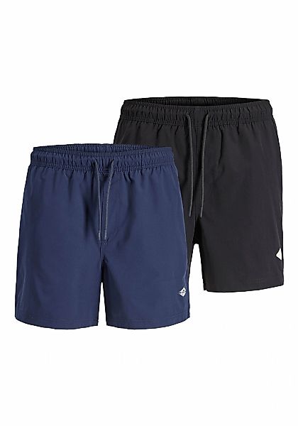 Jack & Jones Badeshorts "Badeshorts JPSTMAUI TROPIC SOLID SWIM SHORTS MP 2P günstig online kaufen
