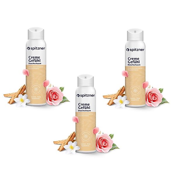 Spitzner Sauna-Aufgussset Spitzner Duschschaum Set Creme günstig online kaufen