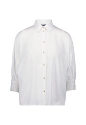 Zero Klassische Bluse "Damen Bluse mit Fledermausärmeln" günstig online kaufen