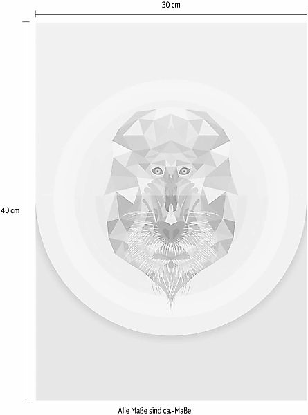 Komar Bild "Baboon", Tiere, (1 St.), Wandbild zur Dekoration - ohne Rahmen günstig online kaufen