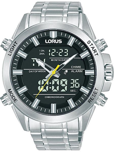 LORUS Chronograph Lorus Herren-Uhren Analog Quarz, Sportuhr günstig online kaufen