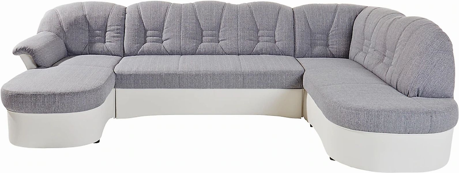 DOMO collection Wohnlandschaft »Elva, zeitlose Formensprache, elegante Rück günstig online kaufen