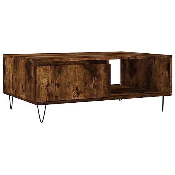 vidaXL Couchtisch Räuchereiche 90x60x35 cm Holzwerkstoff 827065 günstig online kaufen
