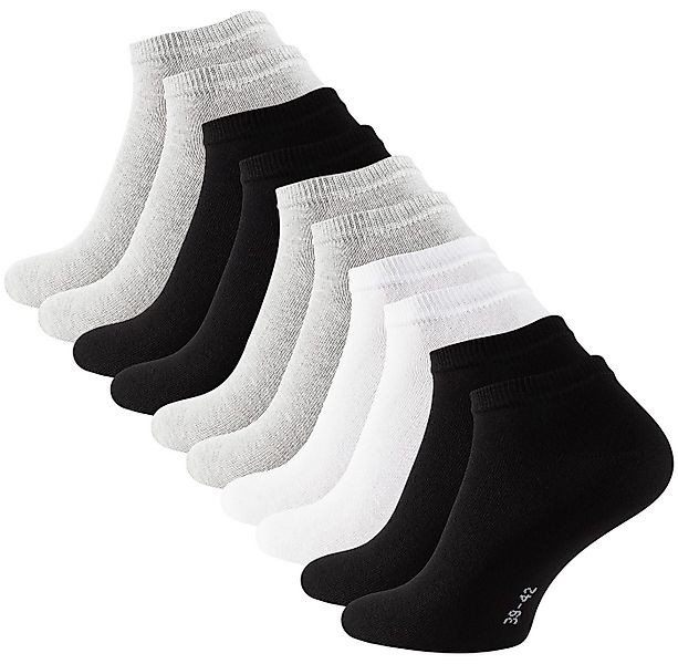 Stark Soul® Sneakersocken 10 Paar Sneaker-Socken, Baumwolle, Unisex günstig online kaufen