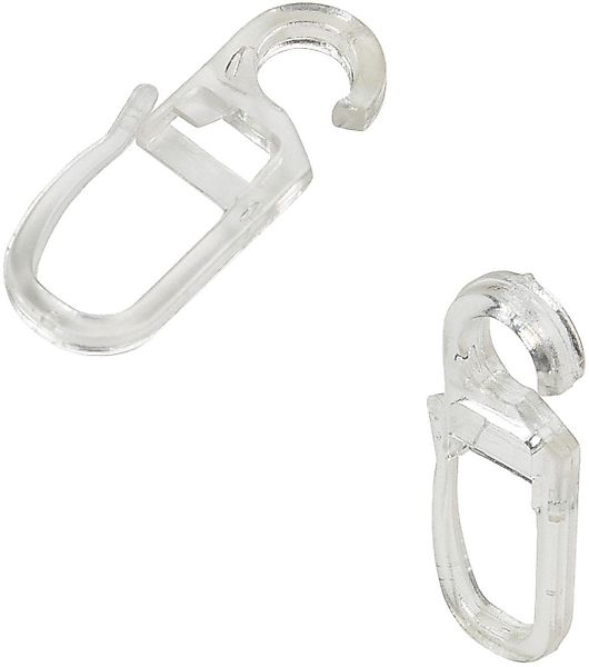 Liedeco Faltenclip, Gardinen, Vorhänge, (Set, 8-St), günstig online kaufen