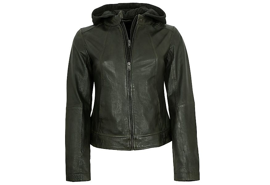 Jilani Lederjacke Ashley Jilani Collection - Damen Lederjacke Lammnappa Kap günstig online kaufen