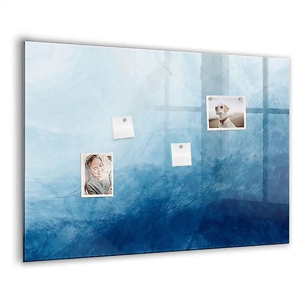 Tulup Magnettafel Aus Glas Abstraktes Wasser 100x70 cm Whiteboard Magnetisc günstig online kaufen