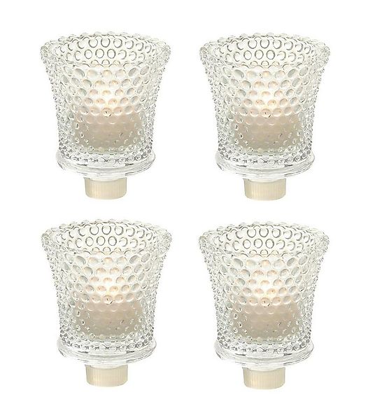 Spetebo Teelichthalter Teelichthalter für Kerzenständer - 4er Pack (Set), P günstig online kaufen