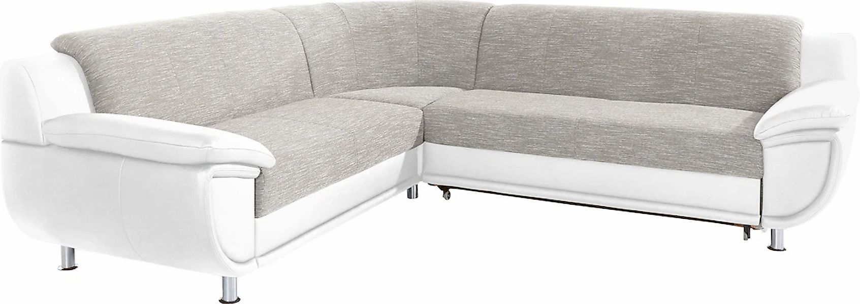 TRENDMANUFAKTUR Ecksofa »Rondo 3, zeitlos und modern, im Materialmix, L-For günstig online kaufen