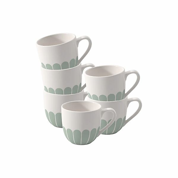 Villeroy & Boch Espressotasse "Espressotassen Fleur Couleur 70 ml 6er Set" günstig online kaufen