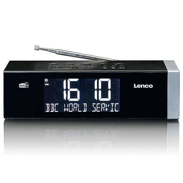 Lenco Radiowecker CR-640BK schlichtes Design, integrierte günstig online kaufen