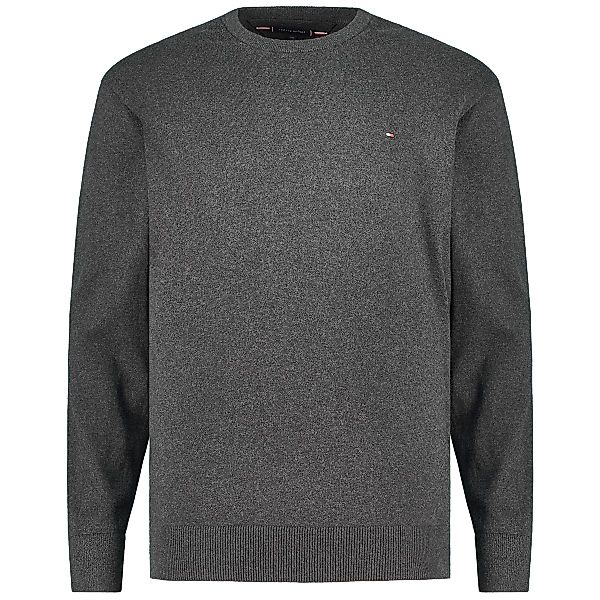 Tommy Hilfiger Feinstrickpullover mit Kaschmir Farbe anthrazit Größe: 4XL günstig online kaufen
