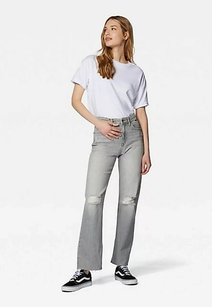 Mavi Straight-Jeans "BARCELONA SLIT", Straight Leg Jeans mit Schlitz günstig online kaufen