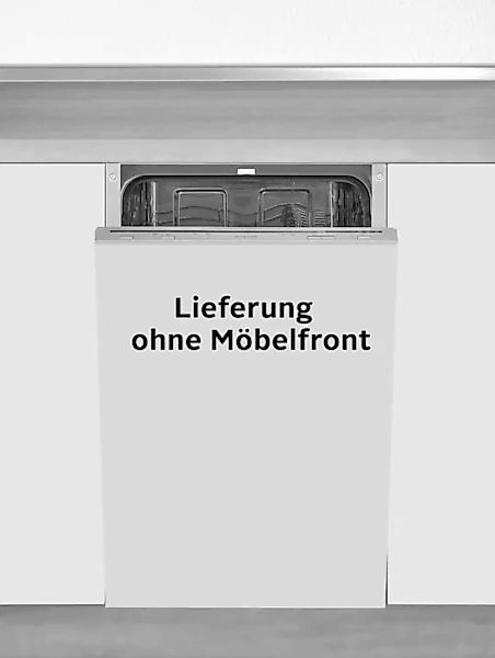 exquisit vollintegrierbarer Geschirrspüler »EGSP1009-E-030E silber«, 9 Maßg günstig online kaufen