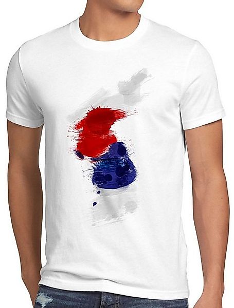 style3 T-Shirt Flagge Korea Fußball Sport Hangug WM EM Fahne günstig online kaufen