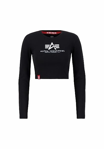 Alpha Industries Sweater "Alpha Industries Women - Longsleeves Basic Croppe günstig online kaufen