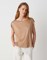 OPUS Kurzarmshirt SESTERN Regular aus leicht günstig online kaufen