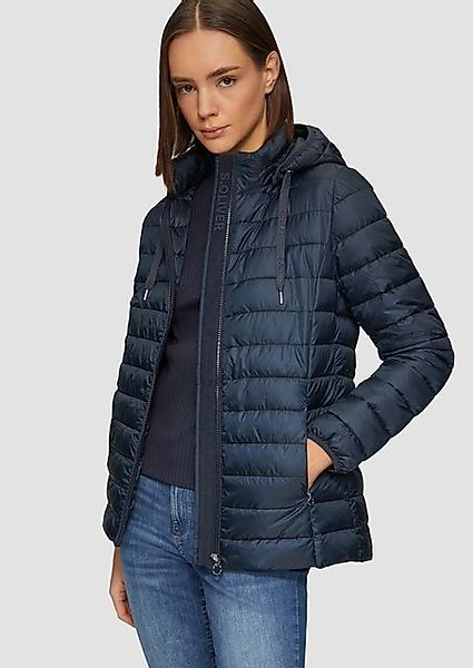 s.Oliver Funktionsjacke Leichte Steppjacke mit abnehmbarer Kapuze günstig online kaufen