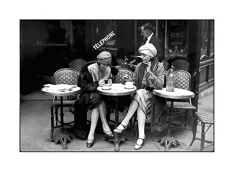 Close Up Poster Café Et Cigarette, Paris, 1925 (Kunstdruck) 30 x 24 cm günstig online kaufen