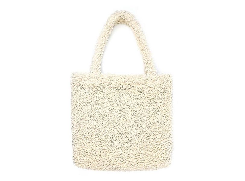 ITALYSHOP24 Schultertasche ITALY DAMEN TEDDY TASCHE Shopper Plüsch Hobo Tot günstig online kaufen