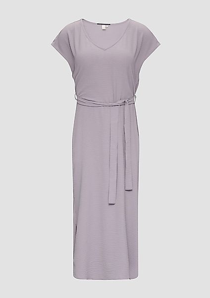 QS Minikleid Midikleid mit V-Ausschnitt im günstig online kaufen