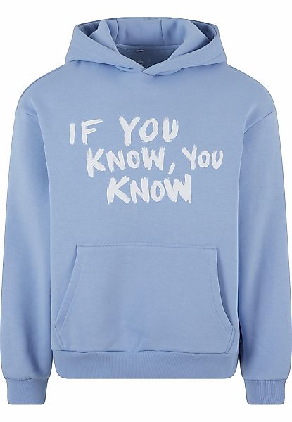 MisterTee Kapuzenpullover "MisterTee If You Know Fluffy Hoody" 1 Stk. günstig online kaufen
