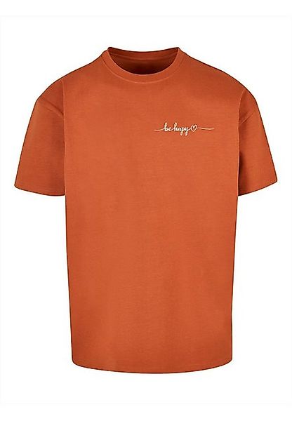 Merchcode T-Shirt Merchcode Herren Be Happy Heavy Oversize Tee (1-tlg) günstig online kaufen