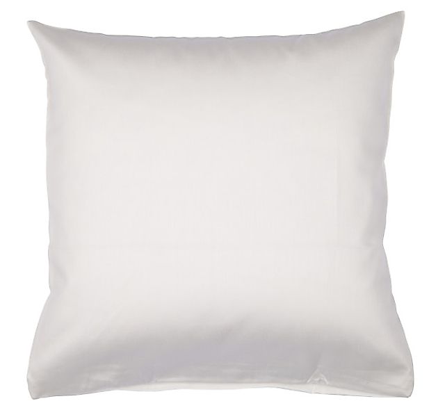 Janine Janine Mako-Satin-Bettwäsche Colors 31001 ecru Größe:  80x80 cm günstig online kaufen