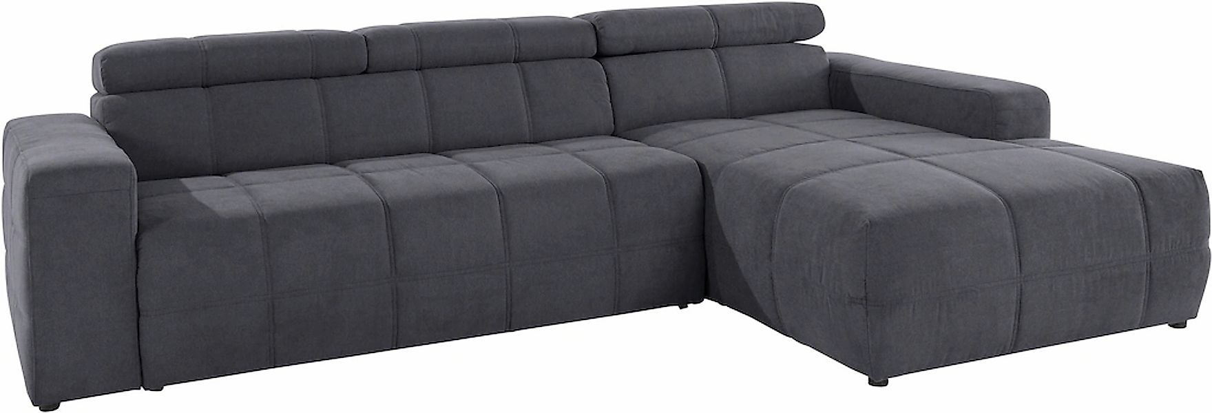DOMO collection Ecksofa "Brandon B/T/H: 289/177/80 cm, whlw. mit Sitztiefen günstig online kaufen