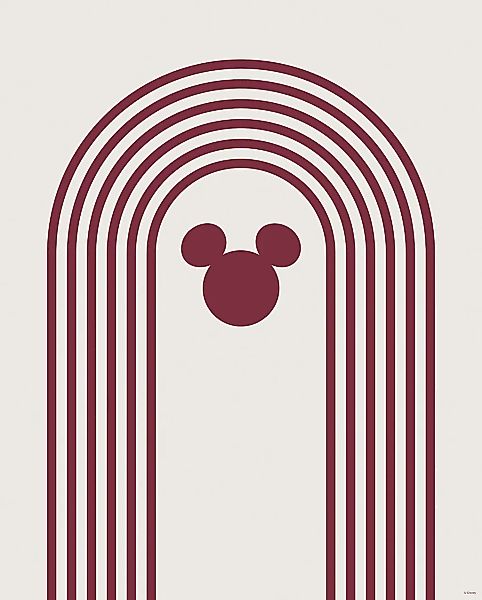 Komar Wandbild "Minimal Mickey", (1 St.), Deutsches Premium-Poster Fotopapi günstig online kaufen
