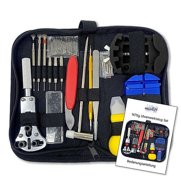 mixed24 Werkzeugset 147tlg Uhrenwerkzeug, (Set, 147-tlg., Armbandkürzer Uhr günstig online kaufen