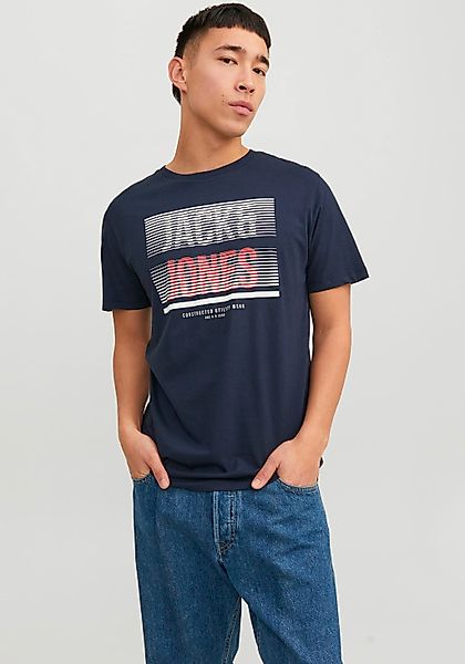 Jack & Jones Kurzarmshirt JJBRIX TEE SS CREW NECK günstig online kaufen