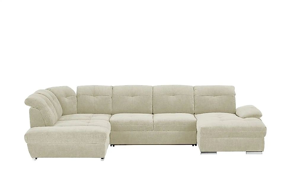 Wohnlandschaft  Gladys ¦ beige ¦ Maße (cm): B: 377 H: 103 T: 246.0 Polsterm günstig online kaufen