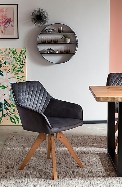 SalesFever Armlehnstuhl »Växjö - Esszimmerstuhl Komfort und Stil« () 1 Stk. günstig online kaufen