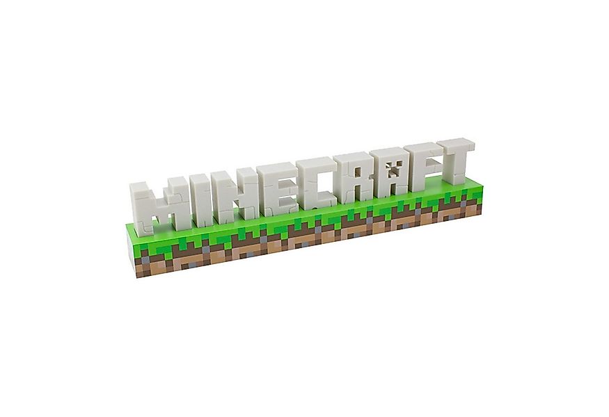 Paladone Dekolicht Minecraft Logo Leuchte, LED fest integriert, weiß, Batte günstig online kaufen