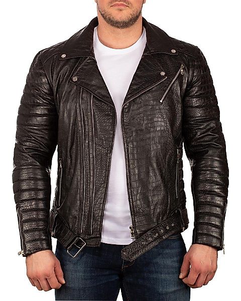 Reichstadt Lederjacke Herren Bikerjacke 20RS23LUX ECHTLEDER günstig online kaufen