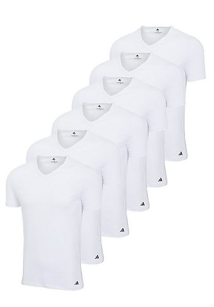 adidas Performance Poloshirt T-Shirt Basic V-Neck 6P (Packung, 6-tlg., 6er- günstig online kaufen
