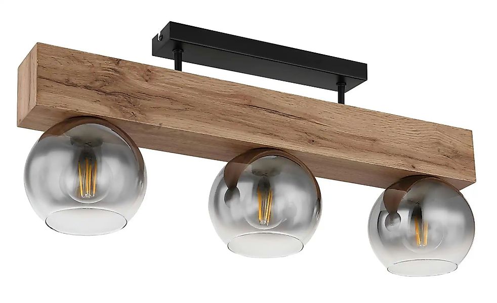 Globo Lighting Deckenleuchte   ¦ schwarz ¦ Maße (cm): B: 65 H: 28 T: 15.0 L günstig online kaufen