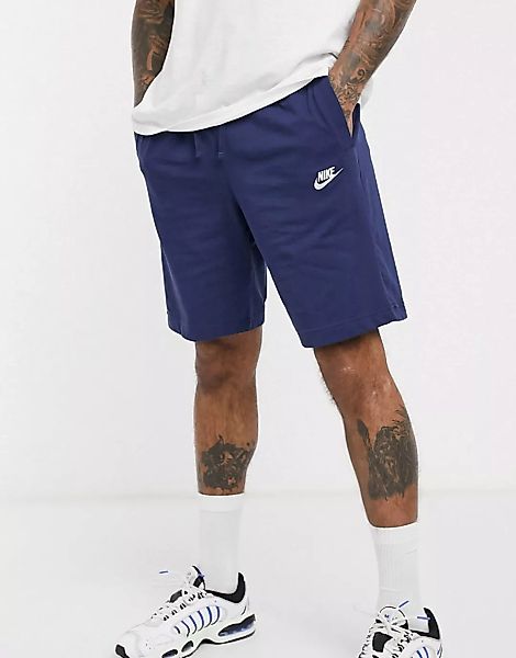 Nike – Crusader – Marineblaue Jersey-Shorts, 804419-451-Navy günstig online kaufen